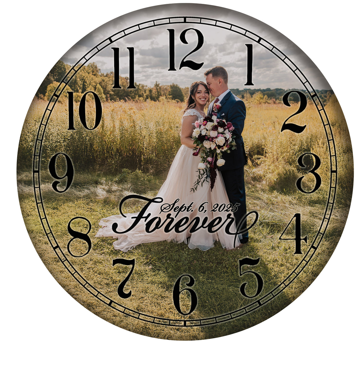 Wedding Gift Ideas for Newlyweds: Personalized Wall Clocks They'll Treasure