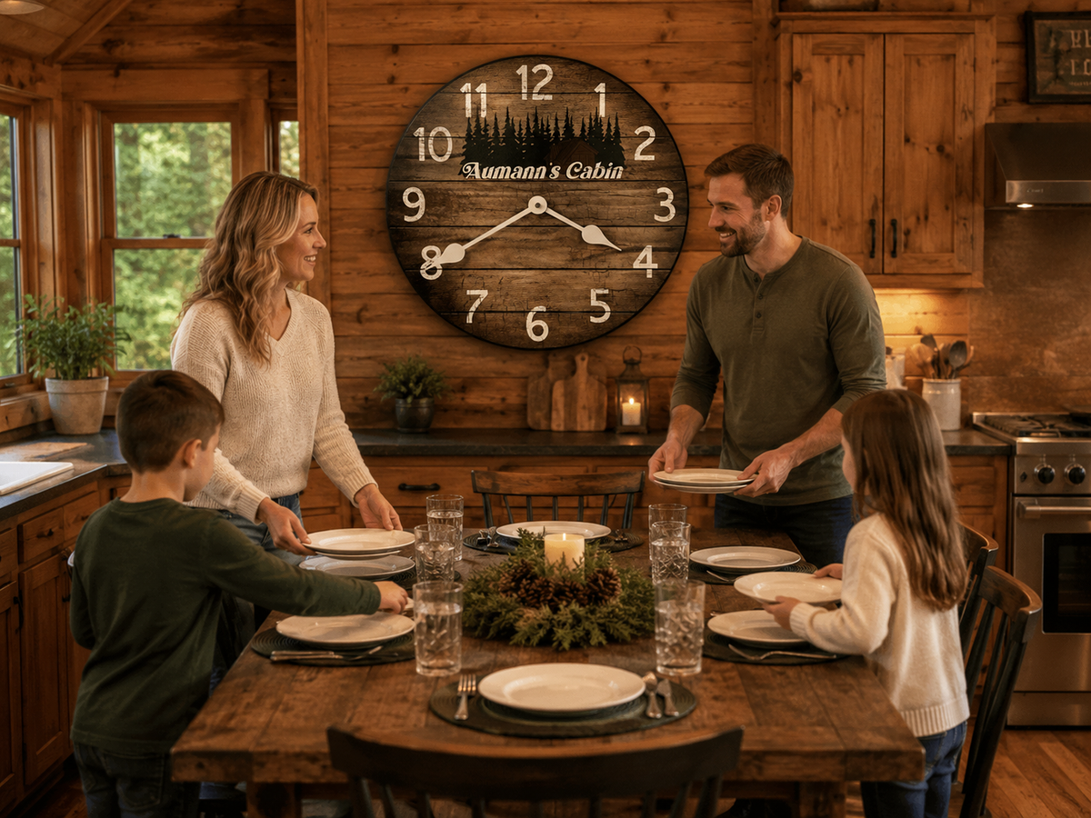 Fishing Clocks/ Hunting Clocks/ Cabin Clocks