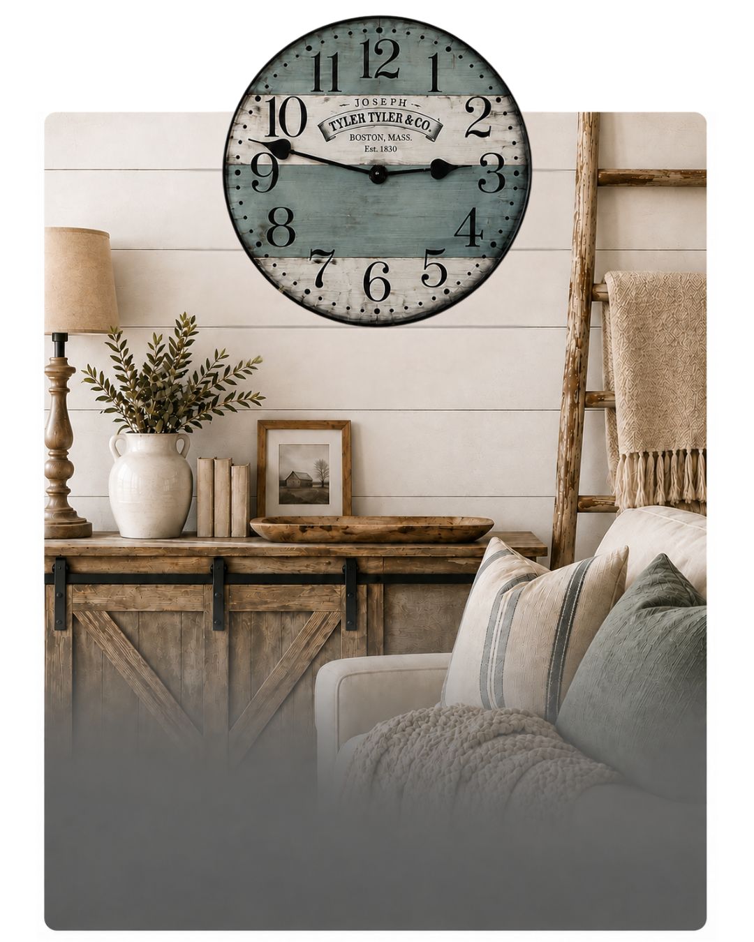 Farmhouse Wall Clocks