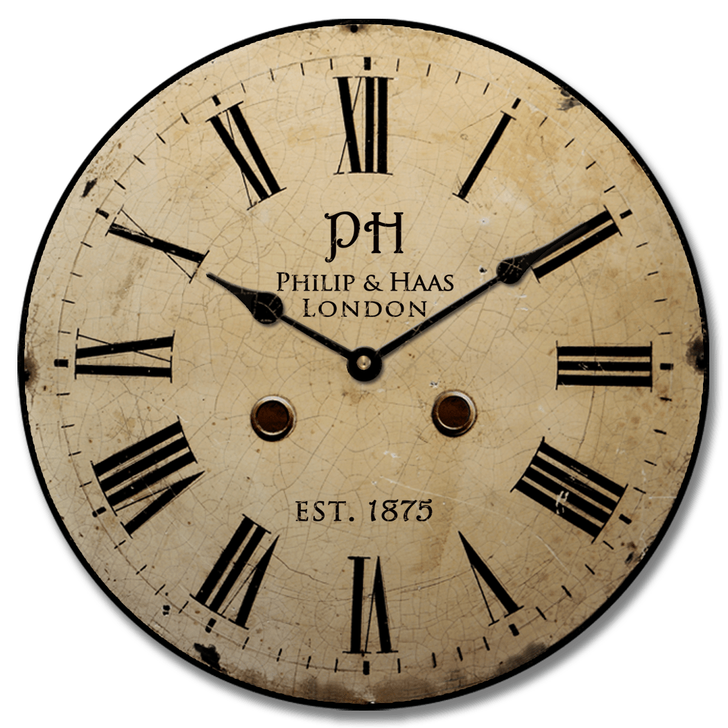 1914 Philip & Haas Clock - CustomBigClocks