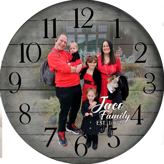 Photo Clock - CustomBigClocks