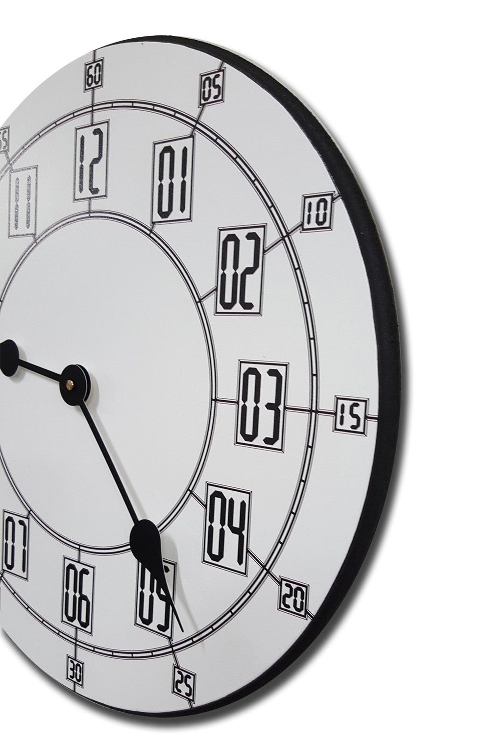 Alton White Clock - CustomBigClocks