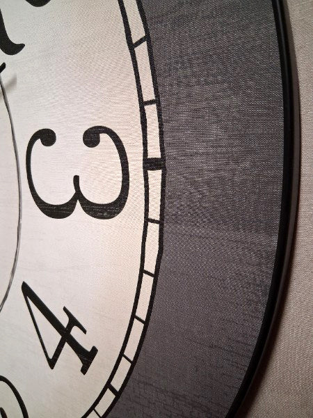 Bellingham Gray Wall Clock