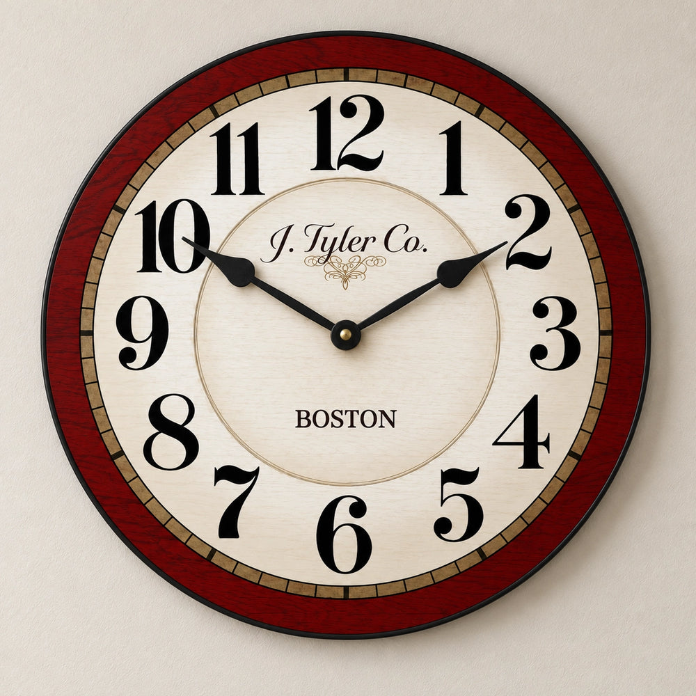 Carolina Red Wall Clock