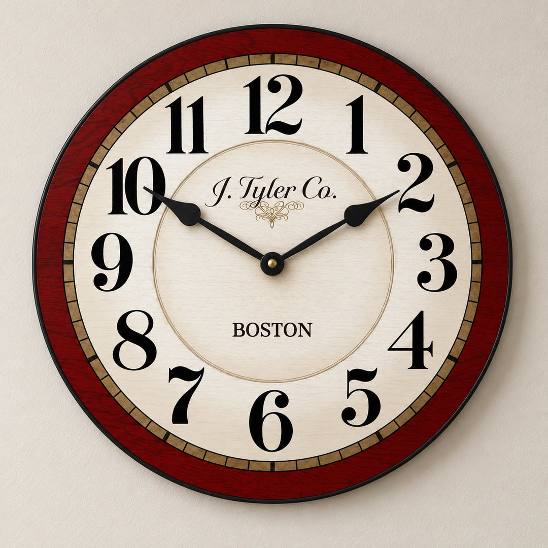 Carolina Red Wall Clock