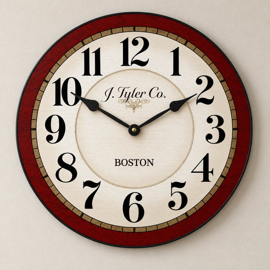 Carolina Red Wall Clock