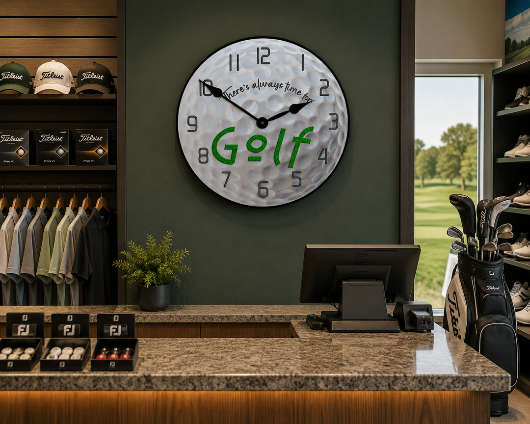 Golf Wall Clock
