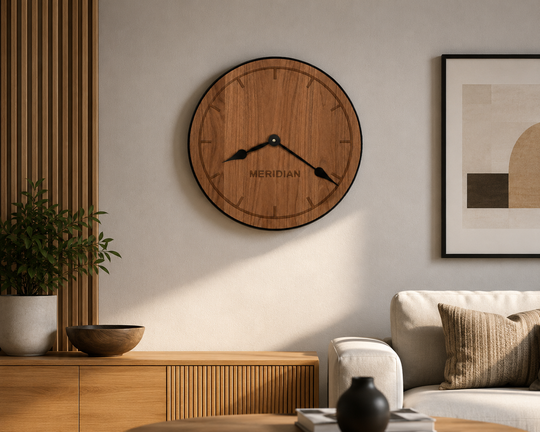 Meridian "Cherry" Wall Clock