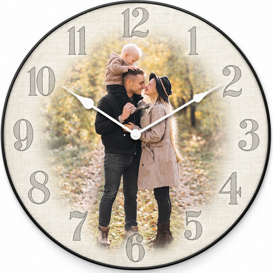 The Alicia Photo Wall Clock