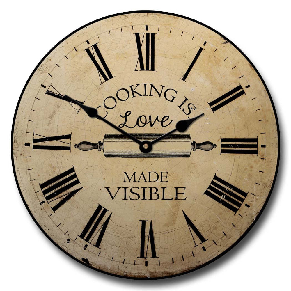 Cooking Is Love Clock 2 - CustomBigClocks