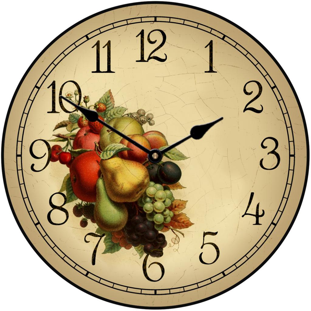 Cornucopia Clock - CustomBigClocks