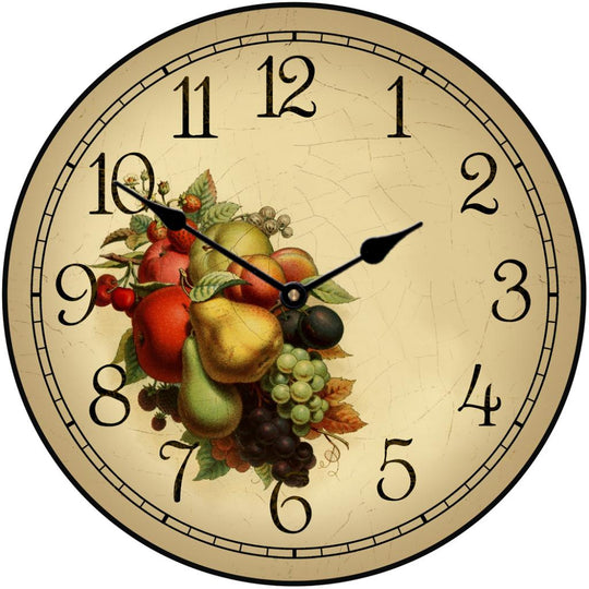 Cornucopia Clock - CustomBigClocks