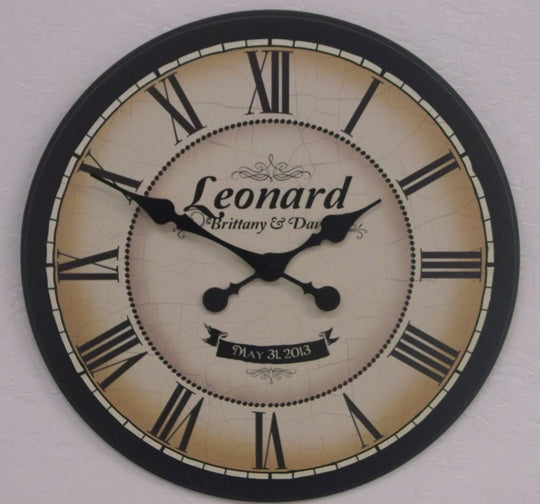 Wedding Clock 2 - CustomBigClocks