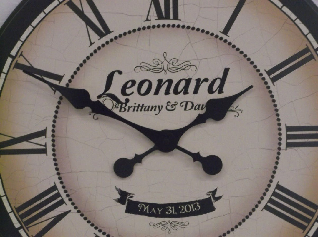 Wedding Clock 2 - CustomBigClocks