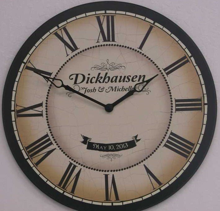 Wedding Clock 2 - CustomBigClocks
