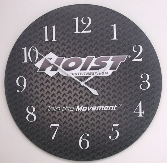Logo Clocks wall clock, 30 inch - detail view