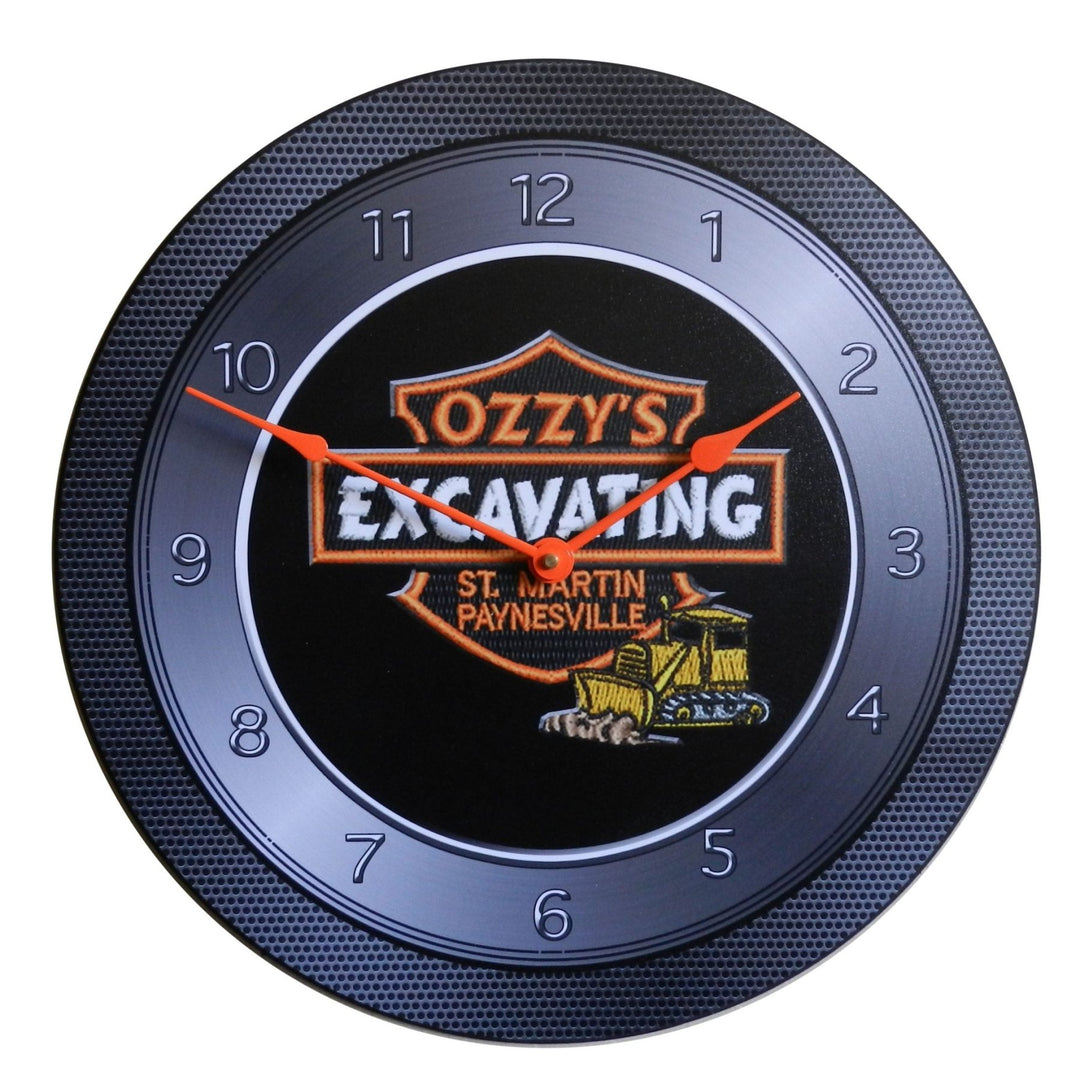 Heavy Metal Logo Clock 2 - CustomBigClocks