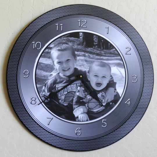 Heavy Metal Logo Clock 2 - CustomBigClocks