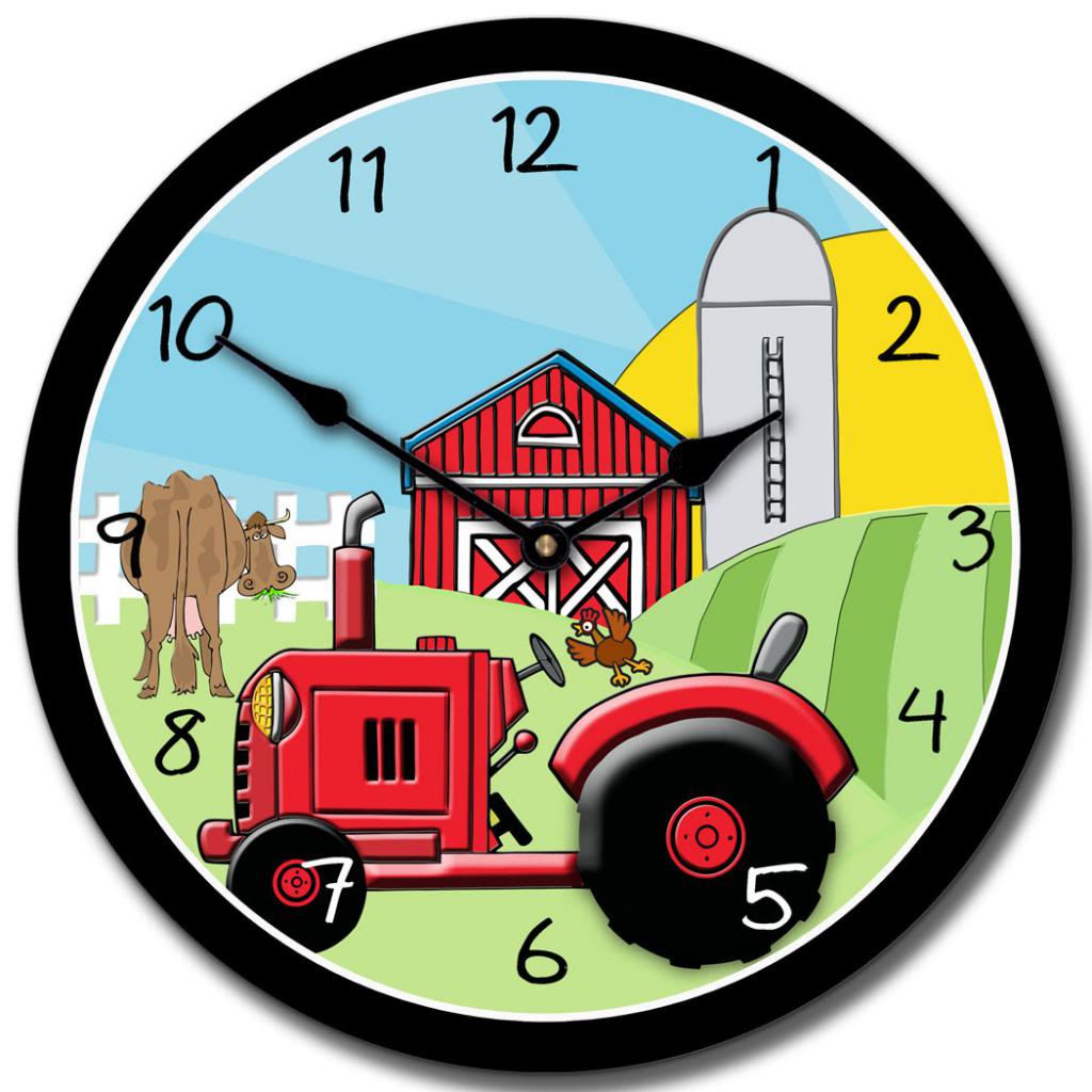 Farm Clock - CustomBigClocks