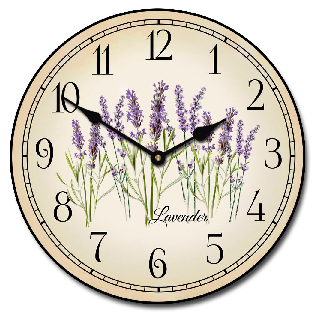 Lavender Clock - CustomBigClocks