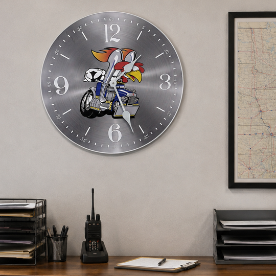 Example of logo clock
