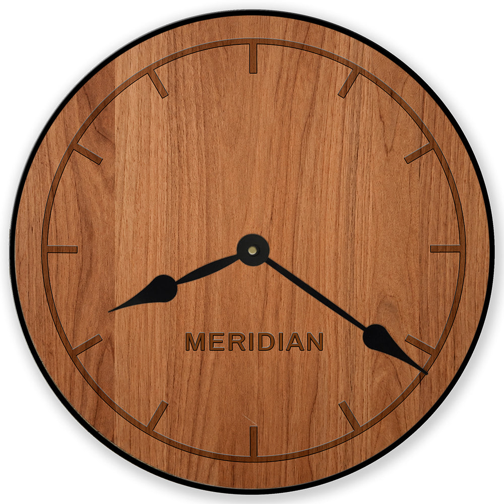Meridian "Cherry" Wall Clock