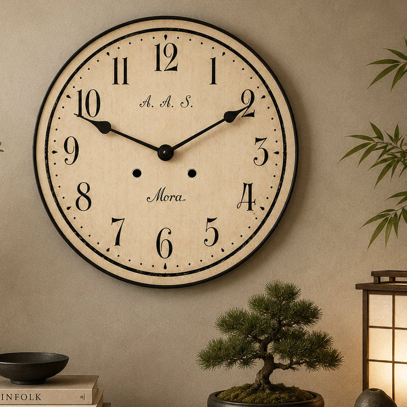 Mora Inspired Wall Clock