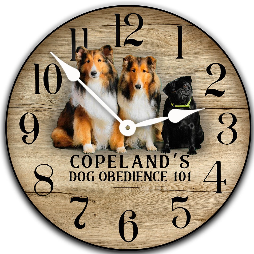 Your Pet Photo Clock - CustomBigClocks