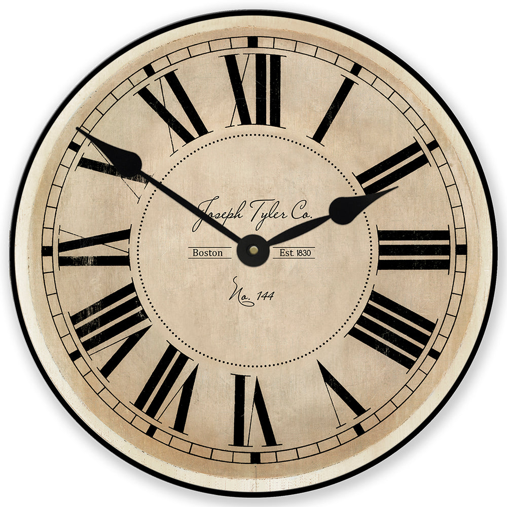 Parson Parchment Wall Clock