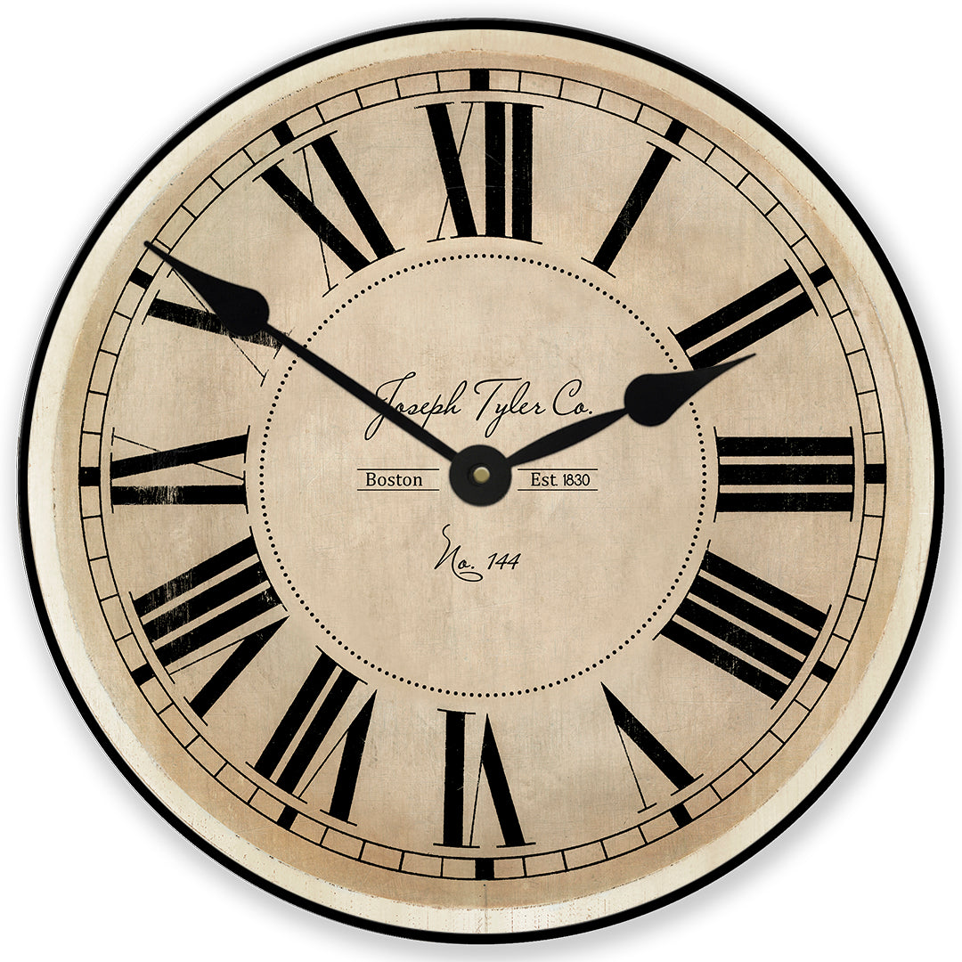 Parson Parchment Wall Clock