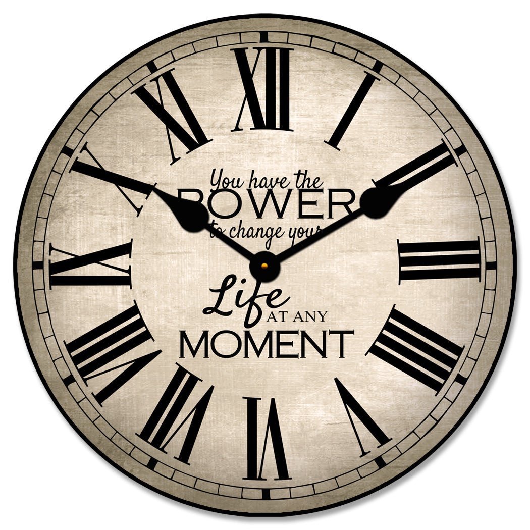 Power To Change Clock - CustomBigClocks