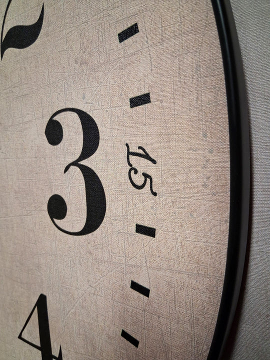 Prescott Parchment Wall Clock