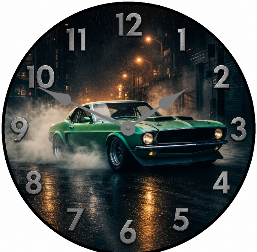 AI--You Design Car Clock