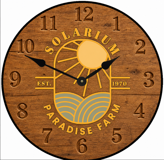 AI--You Design AI Logo Clocks-Instant Preview