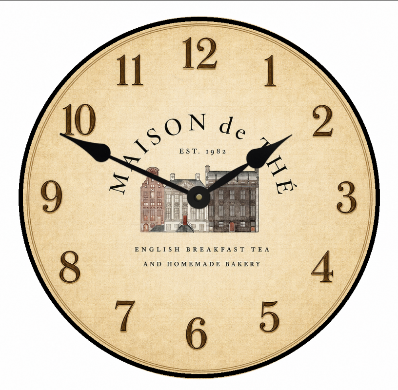 AI--You Design AI Logo Clocks-Instant Preview
