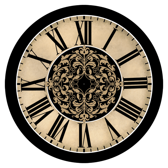 Seawood Harbor Tan Clock - CustomBigClocks