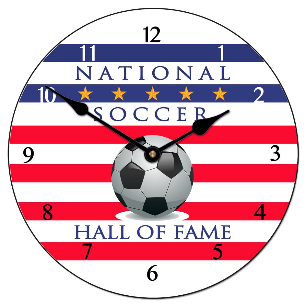 Soccer Hall Of Fame Clock - CustomBigClocks