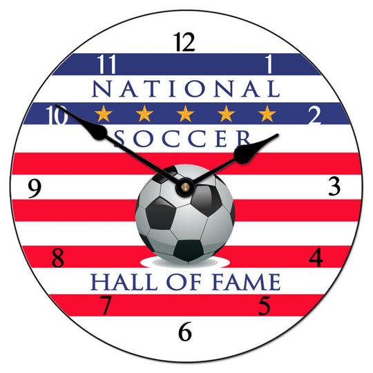 Soccer Hall Of Fame Clock - CustomBigClocks