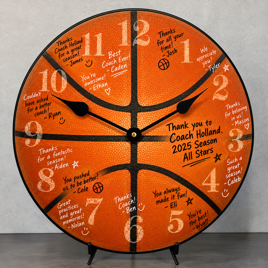 Basketball Wall Clock