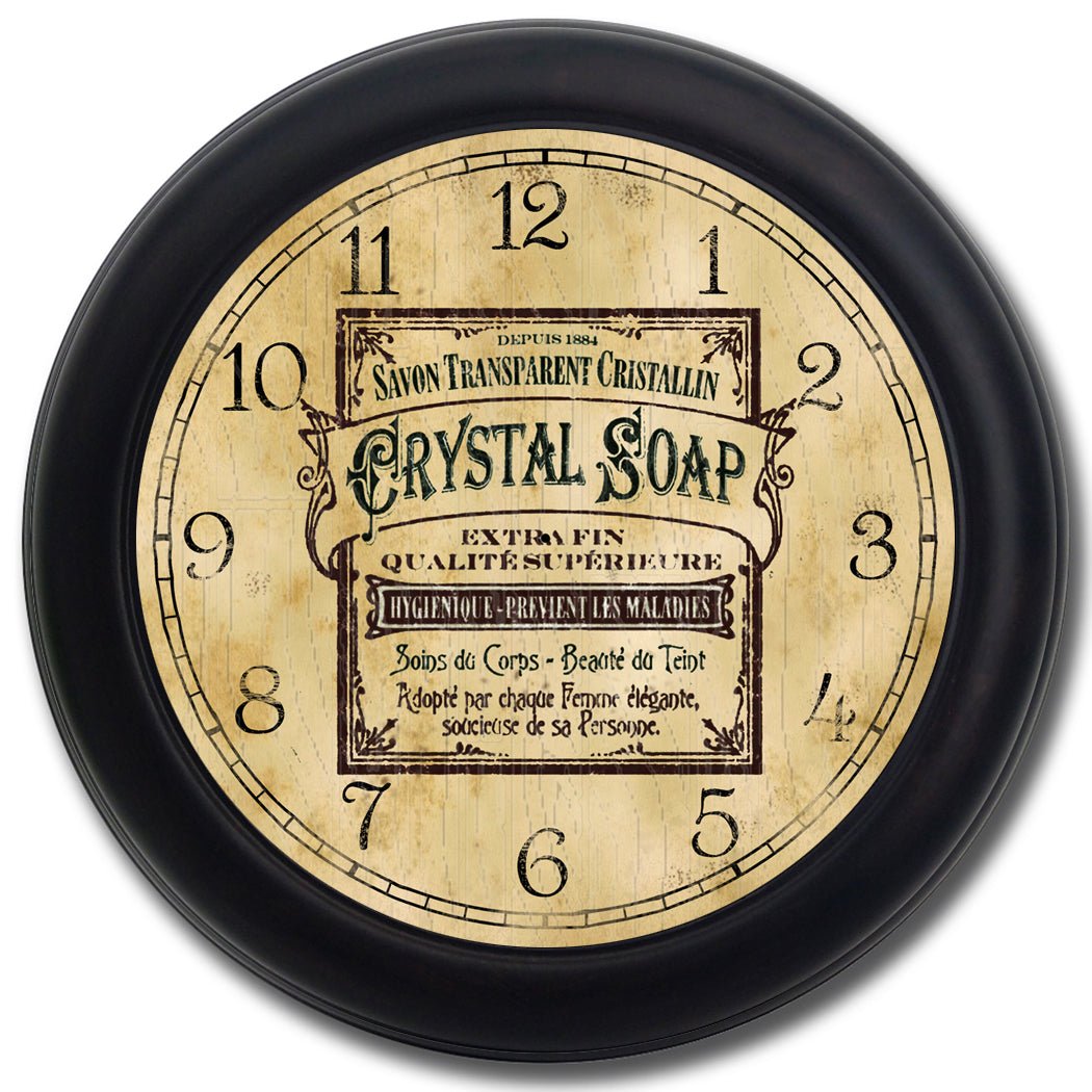 Vintage Soap Ad Clock - CustomBigClocks