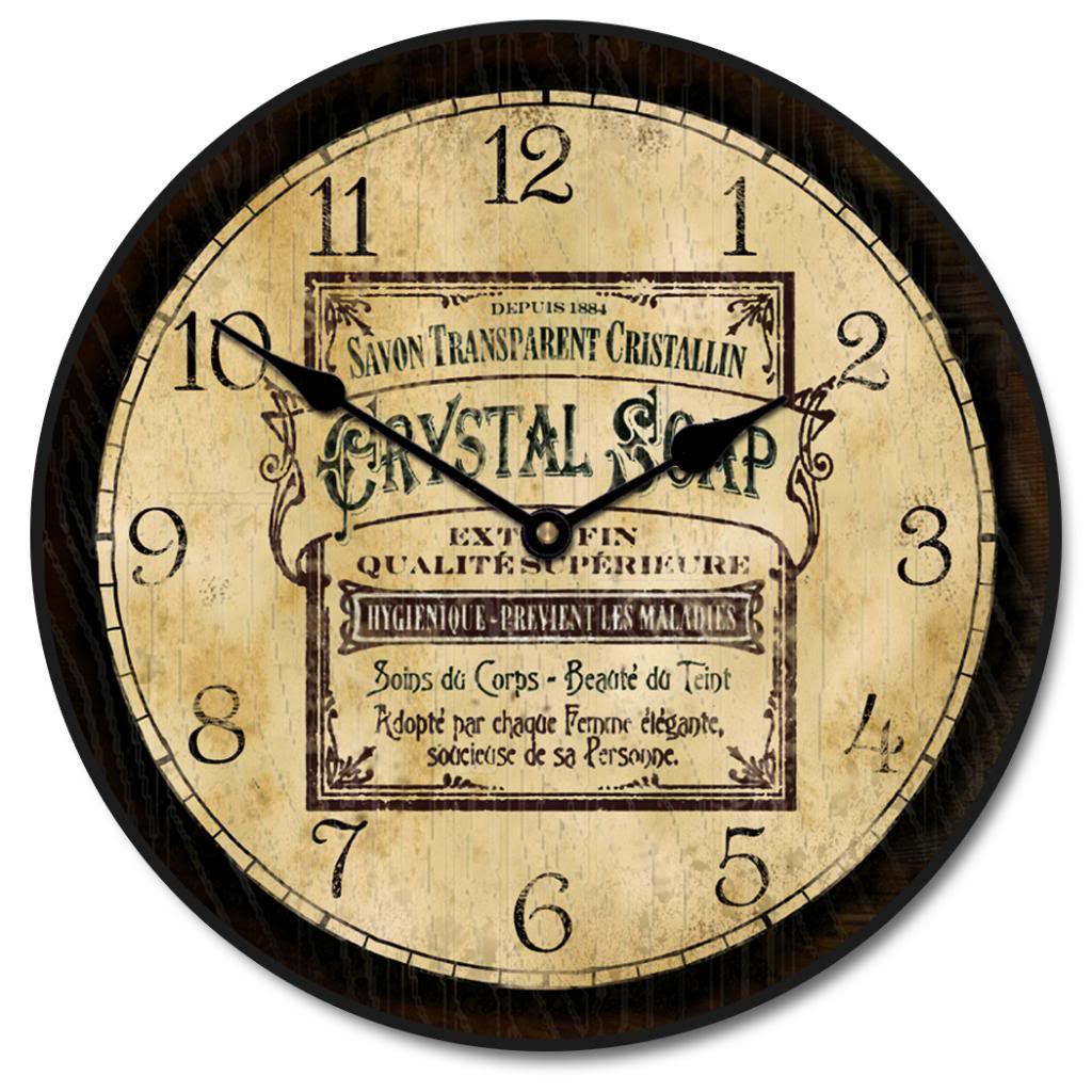 Vintage Soap Ad Clock - CustomBigClocks