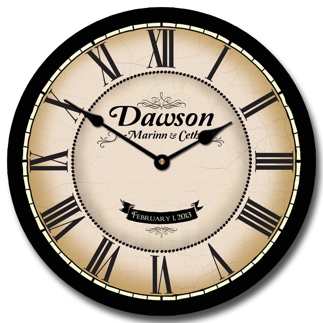 Wedding Clock 2 - CustomBigClocks