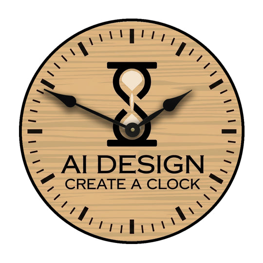 AI--You Design AI Logo Clocks