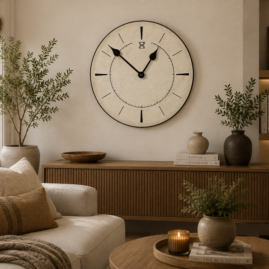Albany Parchment Wall Clock