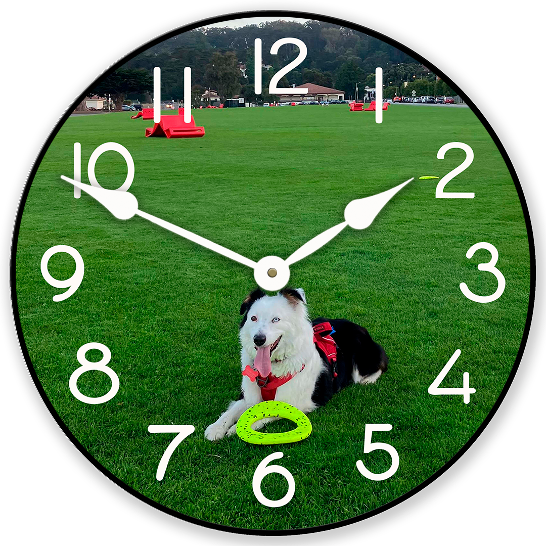Personalized Round Photo Wall Clock