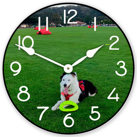 Personalized Round Photo Wall Clock