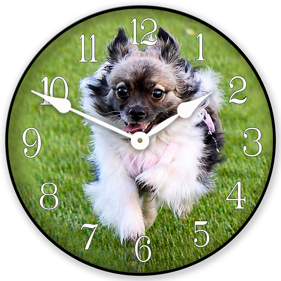 Personalized Round Photo Wall Clock