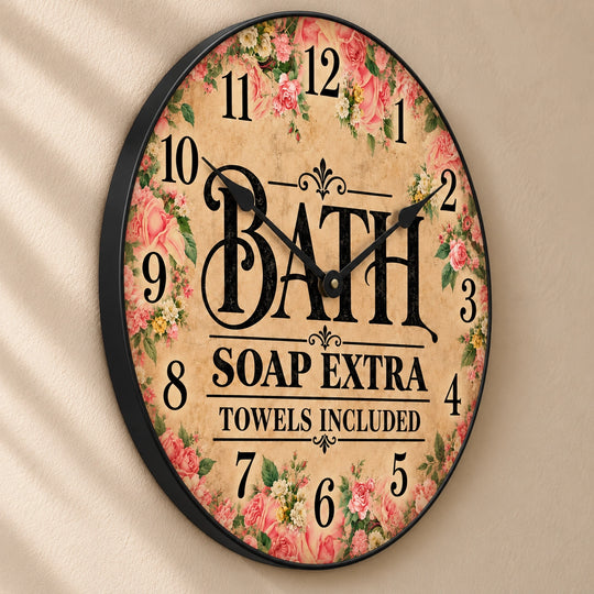 Antique Bath Clock