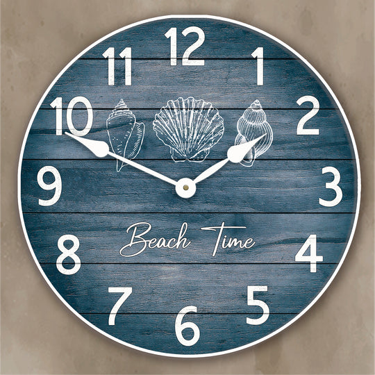 Beach Time Wall Clock