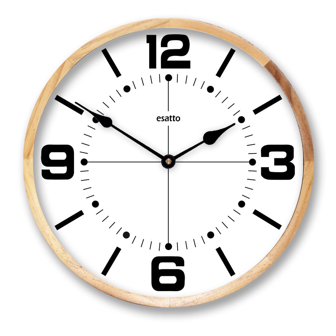 You Design - Birch Framed Clock - CustomBigClocks